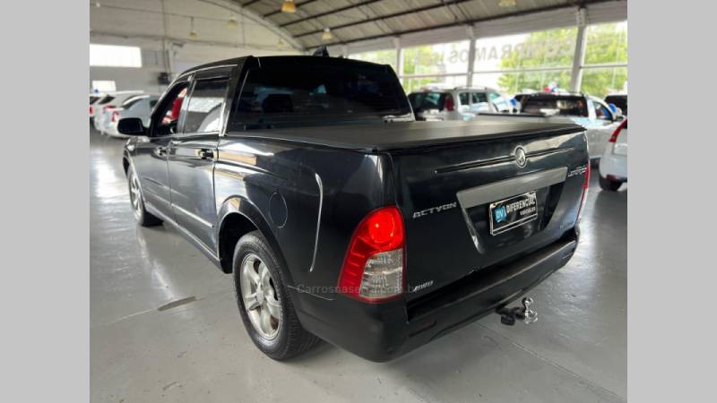 SSANGYONG - ACTYON SPORTS - 2008/2009 - Preta - R$ 53.900,00