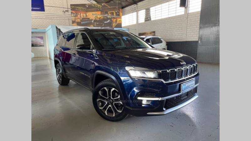 JEEP - COMMANDER - 2021/2022 - Azul - R$ 169.900,00