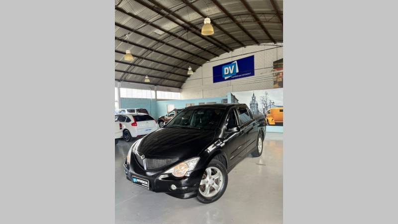 SSANGYONG - ACTYON SPORTS - 2008/2009 - Preta - R$ 53.900,00