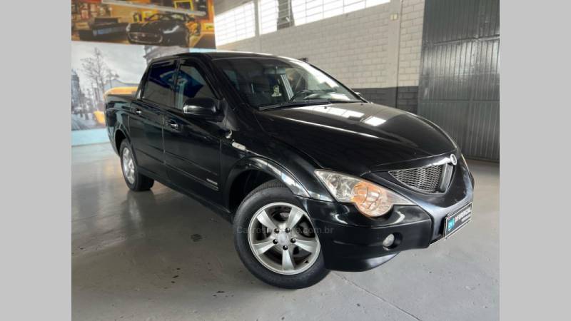SSANGYONG - ACTYON SPORTS - 2008/2009 - Preta - R$ 53.900,00