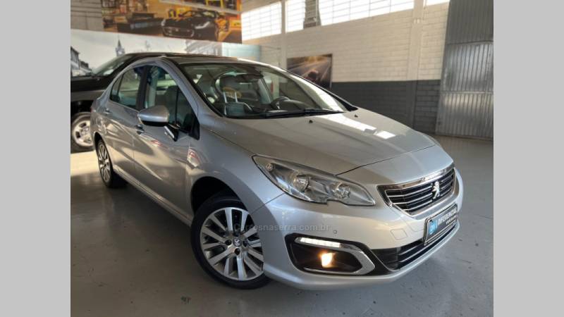 PEUGEOT - 408 - 2016/2017 - Prata - R$ 64.900,00