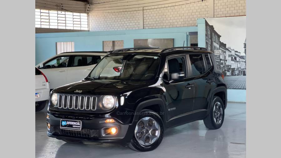 JEEP - RENEGADE - 2015/2016 - Preta - R$ 69.900,00
