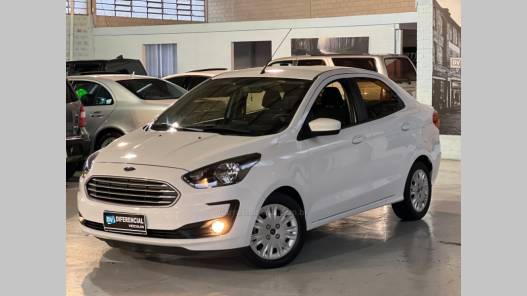 FORD - KA + - 2018/2019 - Branca - R$ 60.900,00