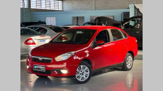 FIAT - GRAND SIENA - 2014/2015 - Vermelha - Sob Consulta