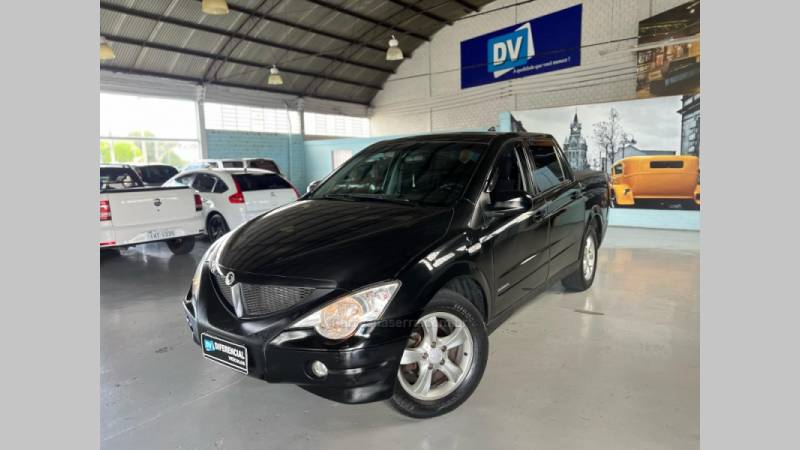SSANGYONG - ACTYON SPORTS - 2008/2009 - Preta - R$ 53.900,00