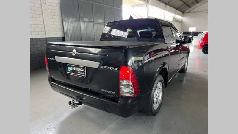 SSANGYONG - ACTYON SPORTS - 2008/2009 - Preta - R$ 51.900,00