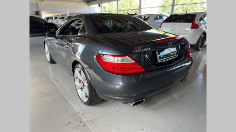 MERCEDES-BENZ - SLK 250 - 2015/2015 - Cinza - R$ 219.900,00